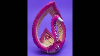 3D Origami Swan Basket – A Unique Paper Craft Idea!