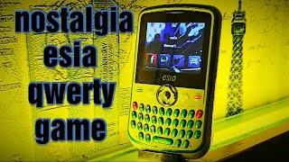 Nostalgia  hp jadul Esia qwerty games