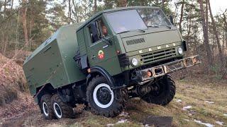 КАМАЗ 4310 im Gelände 6x6 Offroad V8 Diesel 2021