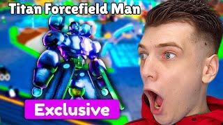 Titan Forcefield Man toilet tower defense ROBLOX