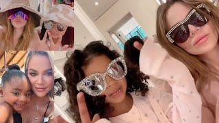 Khloe Kardashian posts videos of her and her daughter True Thompson freestyling Drake's song "Fancy"