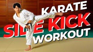 Karate Side Kick Tutorial/Workout! ｜Kekomi