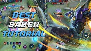 This SABER Guide Will Make You 1000% SABER Expert | Best SABER Guide Ever | Mobile Legends Bang Bang