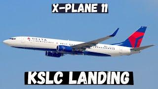 Highlight: ️ X-PLANE 11 EN VIVO  | ZIBO B737 |  VATSIM | SALT LAKE KSLC APPROACH & LANDING