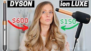 Is the Ion Luxe 4 in 1 Autowrap Airstyler Just As Good As The Dyson Airwrap?!