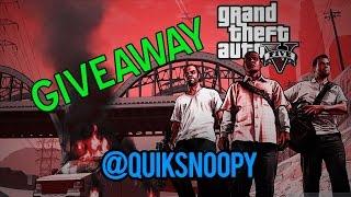 GTA 5 PC GIVEAWAY (QuikSnoopy) [HD]