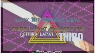 [FANMADE] 191124 THIRD LAPAT 21ST BIRTHDAY