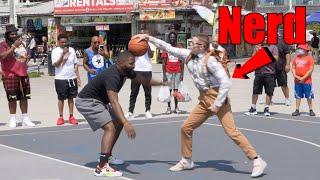 Nerd Exposes Hostile Hoopers at Venice Beach