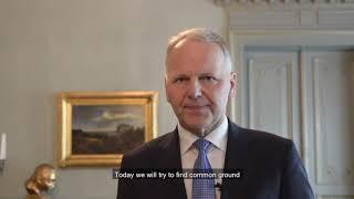Minister of Agriculture and Forestry Jari Leppä before AGRIFISH Council on 15 July