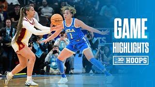 UCLA vs. USC | HIGHLIGHTS | 2025 B1G Women's Basketball Tournament Championship | 03/09/2025