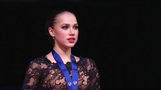 Alina Zagitova World Champ 2019 Victory Ceremony G