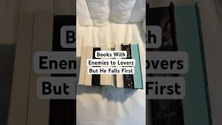 Books with enemies to lovers but he falls first #bookrecommendations #booktube #booktok #bookrecs