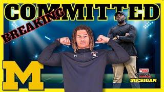 BREAKING! ELITE 4 Star DL Titan Davis Commits To Michigan!