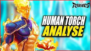 LA TORCHE HUMAINE SUR MARVEL RIVALS  ► HUMAN TORCH NEW DUELLISTE (ANALYSE)