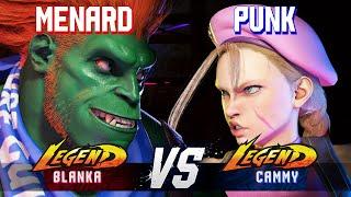 SF6 ▰ MENARD (Blanka) vs PUNK (Cammy) ▰ High Level Gameplay