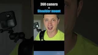 360 Camera + Shoulder POV Mount