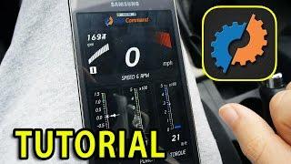 Bluetooth OBD II Tutorial [ELM327] DashCommand App