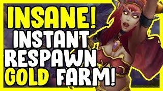 NEW! Insane Instant Respawn Farm In WoW BFA 8.3 - Gold Farming, Gold Making Guide