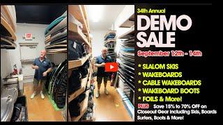 It's Time For the 34th Annual Performance Ski and Surf 2024 Demo Sale!