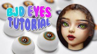 BJD Eyes Tutorial by Clay With Fern