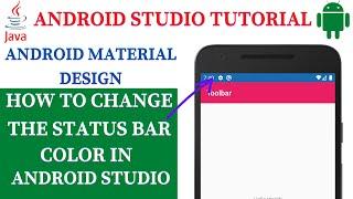 Change the StatusBar Color in Android Studio (2021)