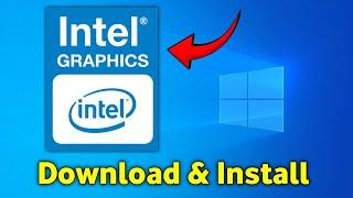 How to download & install intel hd graphics driver for windows 10/11