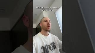 There’s A Hidden Message In This Eminem Song #shorts #eminem