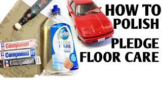 How to Sand and Polish Pledge Floor Care / Future