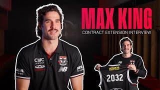 We Spoke to Max King Right After Signing till 2032...