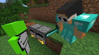 Minecraft Hunter VS Minecraft Speedrunner REMATCH