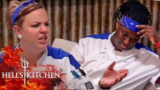 Heather Vs T - Round 2... This Time, It's A Knockout | Hell's Kitchen
