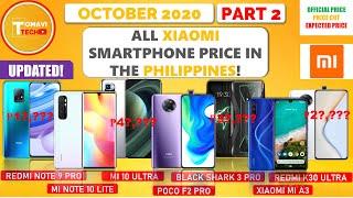 (Part 2) Xiaomi SmartPhones Pricelist in Philippines | October 2020 | All Updated!