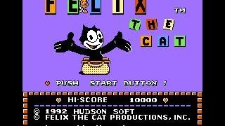 Felix The Cat NES Gameplay Longplay (Полное прохождение)