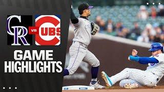 Rockies vs. Cubs Game Highlights (5/28/25) | MLB Highlights