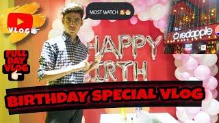 Birthday Celebration At Red Apple  |Full Day Vlog  | Enjoyable Vlog ️ Red Apple Restaurant Johar