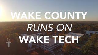 Wake Tech - Wake County Runs on Wake Tech