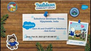 Unlock AI Possibilities for Salesforce with ChatGPT - A Vijayawada Salesforce Dev Group Session