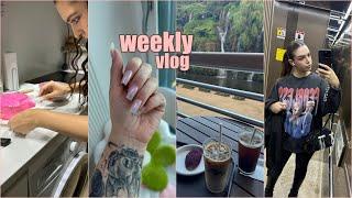 weekly korea vlog  Joker movie, provo le gel tips, cafe della cascata e torta per Rosalba