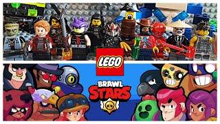 LEGO Brawl Stars Challenge. Make brawler from lego.