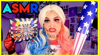 Harley Quinn  Tu amiga ANTIPÁTICA  TE MAQUILLA para una fiesta de disfraces  I Ges ASMR