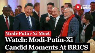 From laughs to 'thumbs-up', watch 'Modi-Putin-XI' candid moments at BRICS Summit 2024