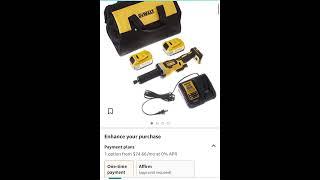 Sale $223.99 DEWALT 20V MAX* Die Grinder Kit, Variable Speed, 1-1/2-Inch