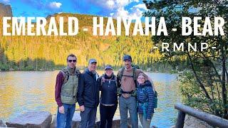 Emerald Lake, Lake Haiyaha, Bear Lake Hikes ~ Rocky Mountain National Park, CO