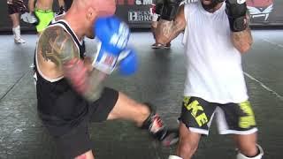 Victor Hugo Nunes training for All Star Fight Phuket