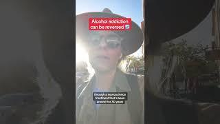 Alcohol addiction can be reversed 
