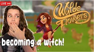 LIVE: Training To Become A Witch! | Wylde Flowers Livestream
