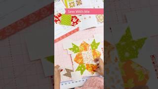 Sew along with me on the Strawberry Garden BOM!  #quilt #quilting #quiltalong
