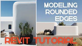 Rounded Edges in Revit- Kalesma Mykonos by K Studio