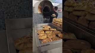 Traditional Uzbek Bread Making Complete Process #shorts