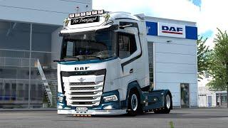 Daf XG+ 2021 By Jasper's V1.53 Tuning Pack+Style Paintjob Euro Tuck Simulator 2 #V1.53